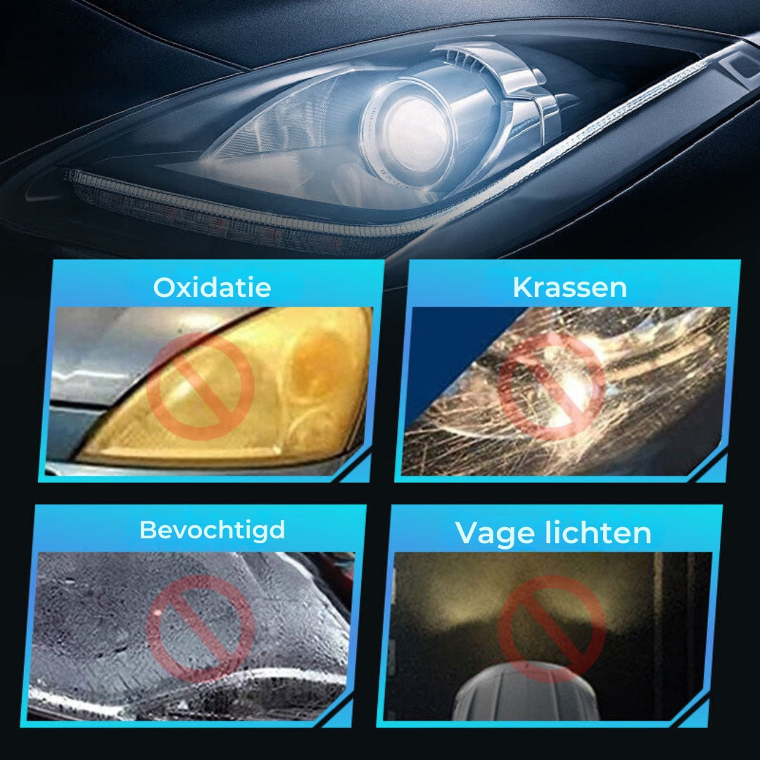 HeadlightHero| De snelste manier naar glasheldere koplampen | 1+1 gratis