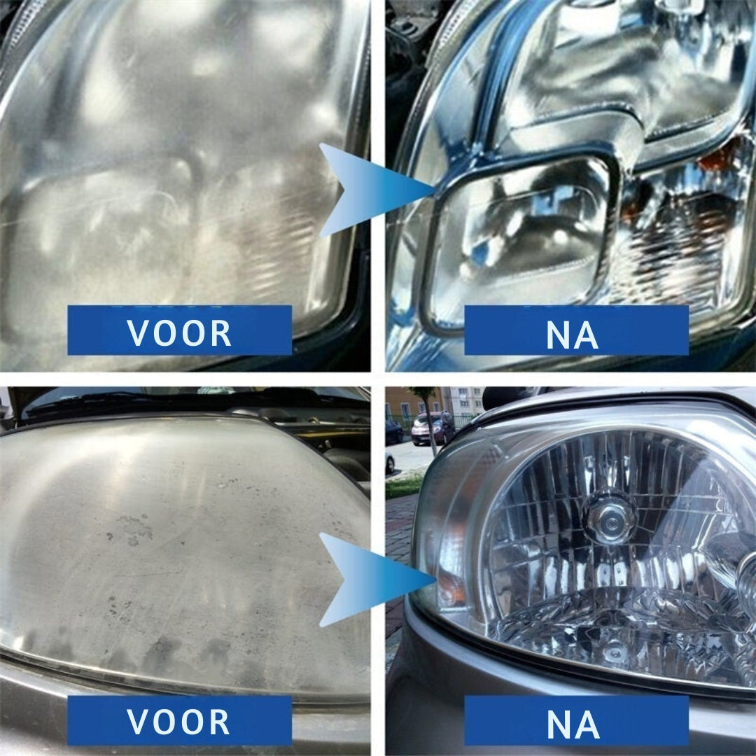 HeadlightHero| De snelste manier naar glasheldere koplampen | 1+1 gratis